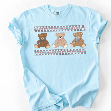 Teddy Bear Cottage Core DTF Transfer (E)