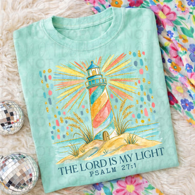 The Lord is my Light DTF Transfer (UAC)