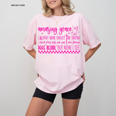 Amazing Grace Screen Print Transfer Q77