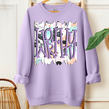 Worthy Brushstroke Floral DTF Transfer (SDD)