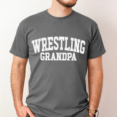 Wrestling Grandpa WHITE DTF Transfer (SDD)
