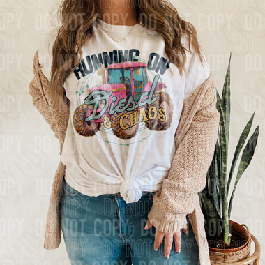 Running on Diesel and Chaos DTF Transfer (KD)