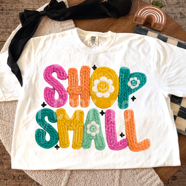 Shop Small Faux Yarn DTF Transfer (SBB)