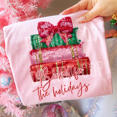 Booked For The Holiday DTF Transfer (SBB)