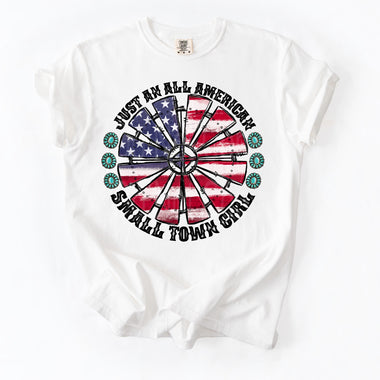 All American Girl DTF Transfer (E)