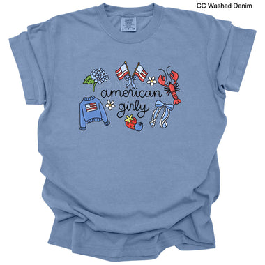 American Girly DTF Transfer (E)