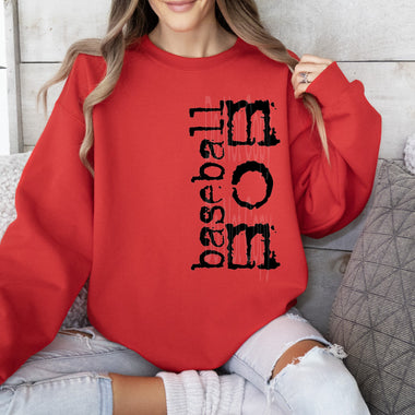 Baseball Mom Single Color Screen A14