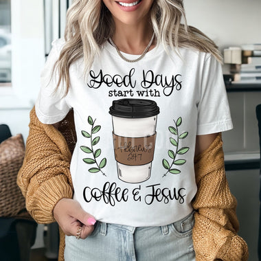 Good Days Screen Print High Heat Transfer R73