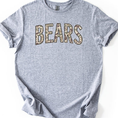 Bears Camo DTF Transfer (E)