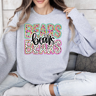 Confetti Bears DTF Transfer