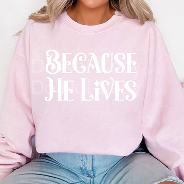 Because He Lives Single Color Screen Q41