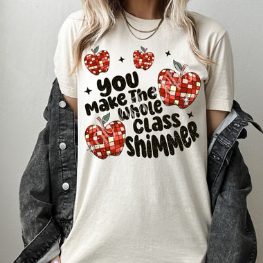 Whole Class Shimmer Screen Print High Heat Transfer W75