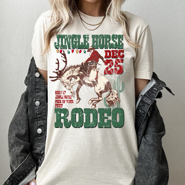 Rodeo Christmas Screen Print High Heat Transfer U59