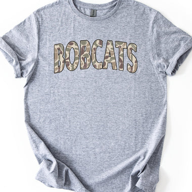 Bobcats Camo DTF Transfer (E)