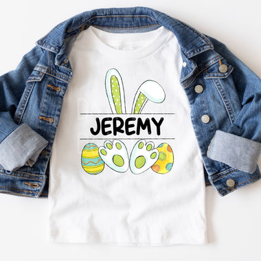 Custom Listing for Boy Bunny Ears and Feet DTF Transfer (leave name in the note)