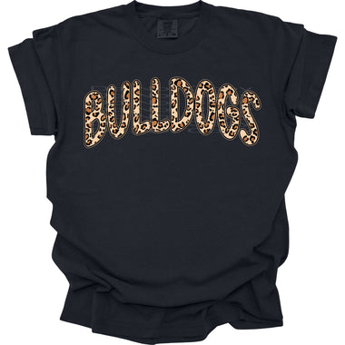 Bulldogs Leopard Mascot DTF Transfer (E)