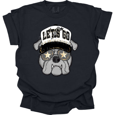 Bulldog Trucker Mascot DTF Transfer (E)