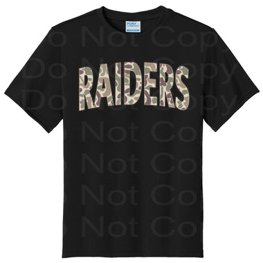 Raiders Camo DTF Transfer (E)