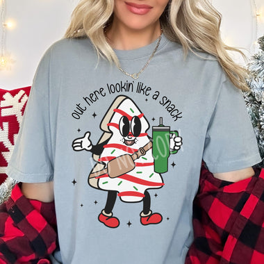 Lookin' like a Snack Screen Print High Heat Transfer V105