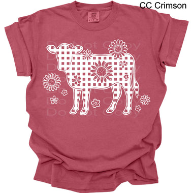 Check Cow Single Color Screen P79