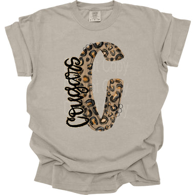 Cougars Leopard Initial DTF Transfer (KI)