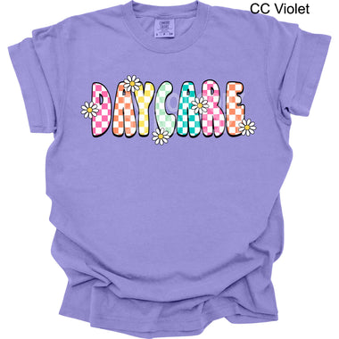 Daycare Daisy Check DTF Transfer (E)