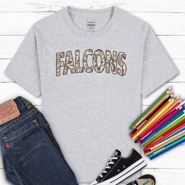 Falcons Camo DTF Transfer (E)