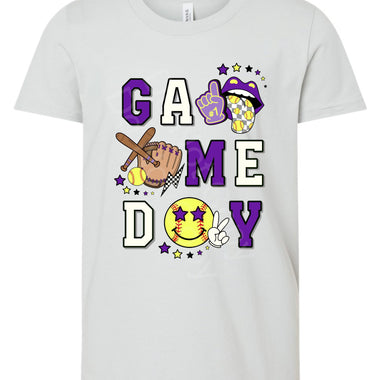 GameDay Purple Softball DTF Transfer