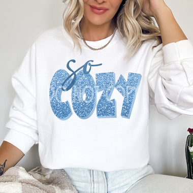 So Cozy Screen Print High Heat Transfer W160