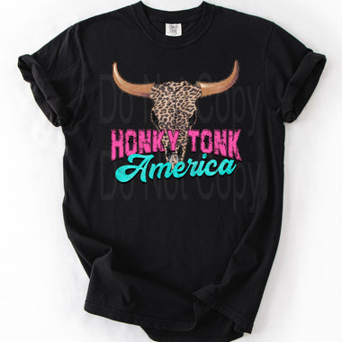 Honky Tonk America DTF Transfer