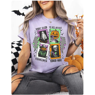 Spooky Season Horror Night Wholesale Tee