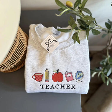 Teach Elements Wholesale Embroidered Sweatshirt