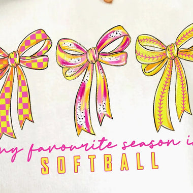 Softball Season is my Favorite Wholesale Tee