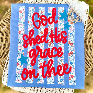 God Shed his Grace on Thee Wholesale Tee
