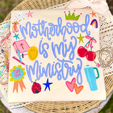 Motherhood is my Ministry Wholesale Tee