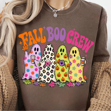 Fall Boo Crew Ghost Wholesale Tee