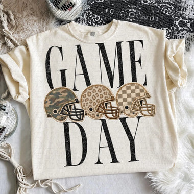Game Day Helmets Wholesale Tee