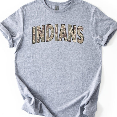 Indians Camo DTF Transfer (E)