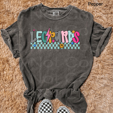 Leopards Mix Print Preppy Mascot DTF Transfer