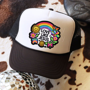 Love Like Jesus FAUX Patch DTF Transfer