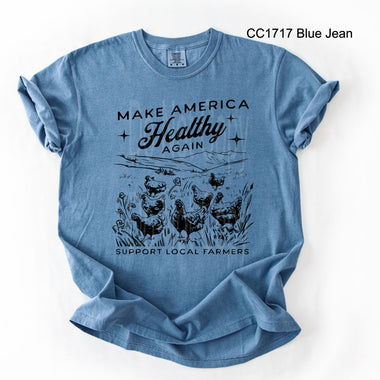 Make American Healthy Again Single Color Screen B6