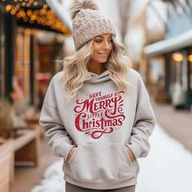 Have Yourself a Merry Little Christmas Single Color Screen Q87