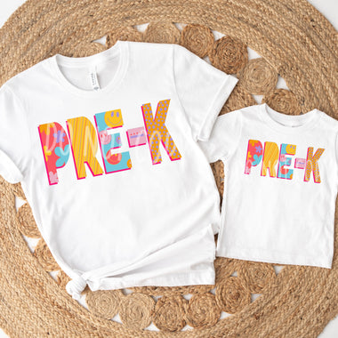 Pre-K Screen Print High Heat Transfer