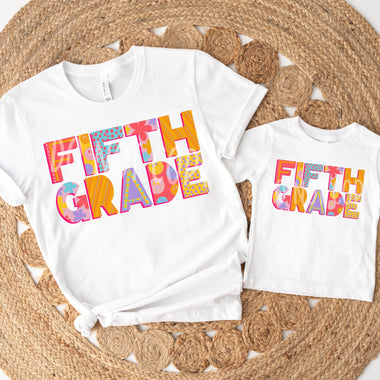 5th Grade Screen Print High Heat Transfer
