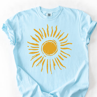 Retro Sun DTF Transfer (E)