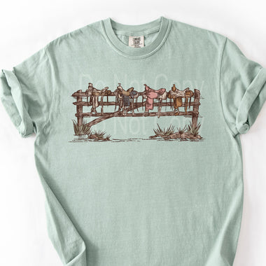 Saddles DTF Transfer