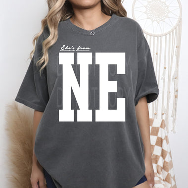 She's From Nebraska DTF Transfer (SAV)