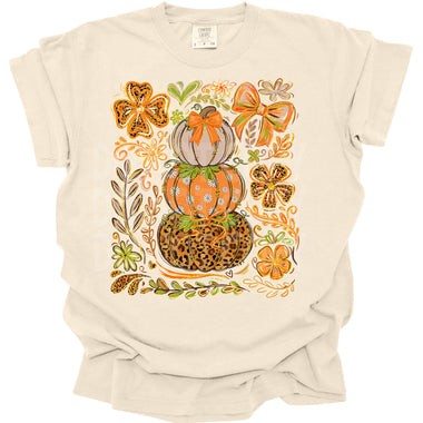 Stack Pumpkins DTF Transfer (E)