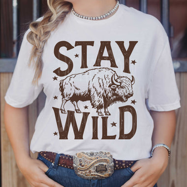 Stay Wild Single Color Screen V107