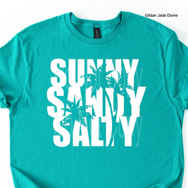 Sunny Sandy Salty Single Color Screen Q80